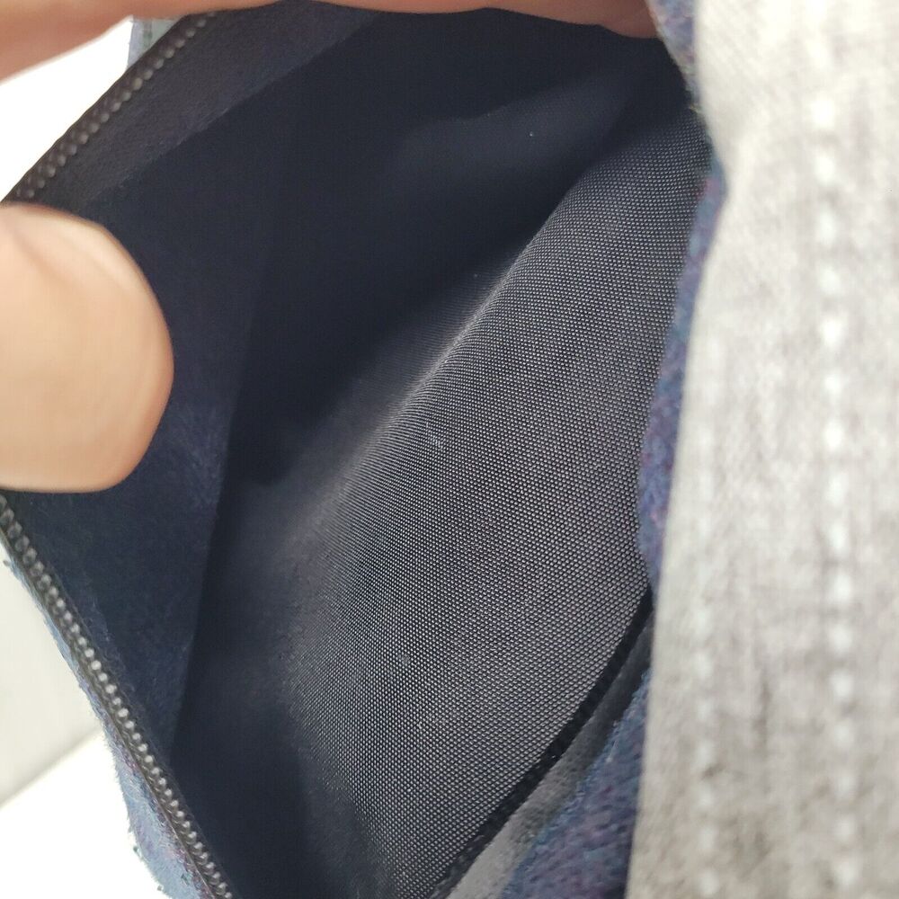 Timbuk2 CUSTOM Alcatraz Blue Gray Brwn Leather Laptop Backpack HANDMADE SAN FRAN - Picture 12 of 16